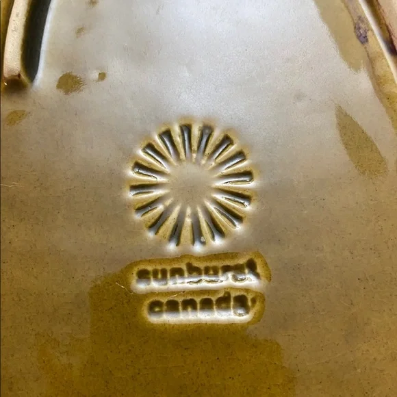 Vintage Set of 4 fondue plates - Picture 4 of 16